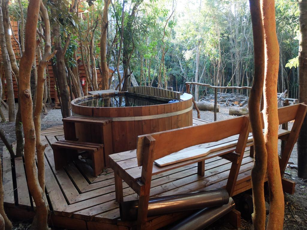 Cabanas Ensenada Bosque Nativo Exterior photo